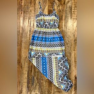 Old Navy Side Slit Spaghetti Strap Maxi Dress Size Small